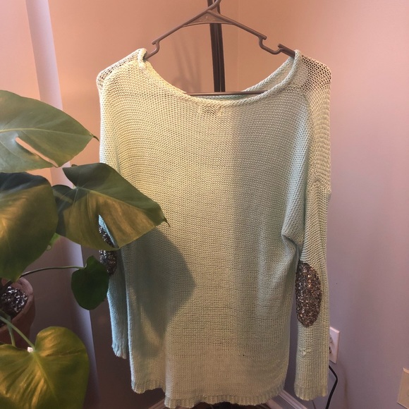 Tobi aqua sweater - Picture 2 of 5